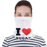 I love sugar  Face Seamless Bandana (Adult)