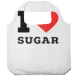 I love sugar  Foldable Grocery Recycle Bag