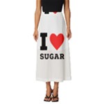 I love sugar  Classic Midi Chiffon Skirt