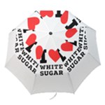 I love white sugar Folding Umbrellas