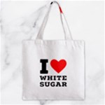 I love white sugar Zipper Grocery Tote Bag