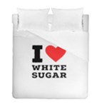 I love white sugar Duvet Cover Double Side (Full/ Double Size)