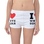 I love white sugar Reversible Boyleg Bikini Bottoms