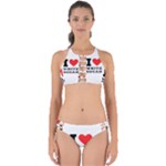 I love white sugar Perfectly Cut Out Bikini Set