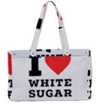 I love white sugar Canvas Work Bag