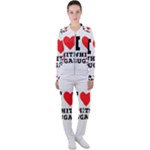 I love white sugar Casual Jacket and Pants Set