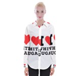 I love white sugar Womens Long Sleeve Shirt