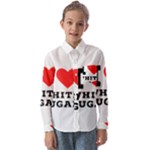 I love white sugar Kids  Long Sleeve Shirt