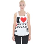 I love white sugar Piece Up Tank Top