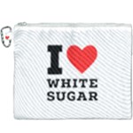 I love white sugar Canvas Cosmetic Bag (XXXL)