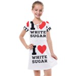 I love white sugar Kids  Cross Web Dress