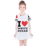 I love white sugar Kids  Simple Cotton Dress