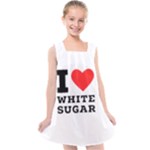 I love white sugar Kids  Cross Back Dress