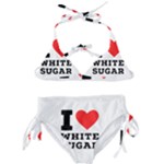 I love white sugar Kids  Classic Bikini Set