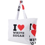 I love white sugar Simple Shoulder Bag