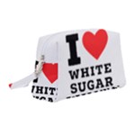 I love white sugar Wristlet Pouch Bag (Medium)