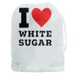 I love white sugar Drawstring Pouch (3XL)