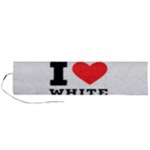 I love white sugar Roll Up Canvas Pencil Holder (L)