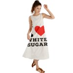 I love white sugar Summer Maxi Dress