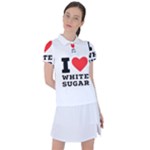 I love white sugar Women s Polo Tee