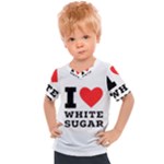 I love white sugar Kids  Sports Tee