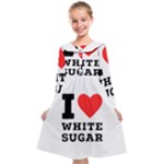 I love white sugar Kids  Midi Sailor Dress