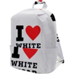 I love white sugar Zip Up Backpack