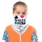 I love white sugar Face Covering Bandana (Kids)