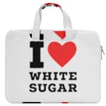 I love white sugar MacBook Pro 13  Double Pocket Laptop Bag