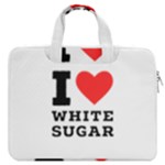 I love white sugar MacBook Pro 16  Double Pocket Laptop Bag 