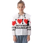 I love white sugar Kids  Peter Pan Collar Blouse