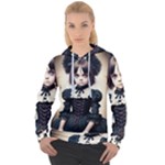Cute Adorable Victorian Gothic Girl 4 Women s Overhead Hoodie