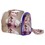 Cute Adorable Victorian Gothic Girl 5 Satchel Shoulder Bag