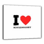 I love boysenberry  Canvas 24  x 20  (Stretched)