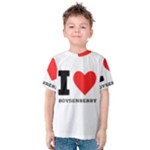 I love boysenberry  Kids  Cotton Tee