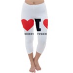 I love boysenberry  Capri Winter Leggings 