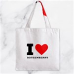 I love boysenberry  Zipper Grocery Tote Bag