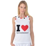 I love boysenberry  Women s Basketball Tank Top