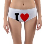 I love boysenberry  Reversible Mid-Waist Bikini Bottoms