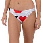 I love boysenberry  Band Bikini Bottoms