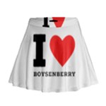 I love boysenberry  Mini Flare Skirt