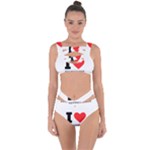 I love boysenberry  Bandaged Up Bikini Set 