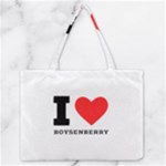 I love boysenberry  Zipper Medium Tote Bag