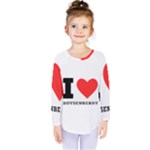 I love boysenberry  Kids  Long Sleeve Tee