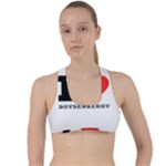 I love boysenberry  Criss Cross Racerback Sports Bra