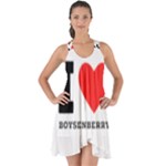 I love boysenberry  Show Some Back Chiffon Dress