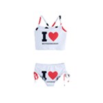 I love boysenberry  Girls  Tankini Swimsuit