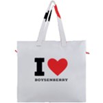 I love boysenberry  Canvas Travel Bag