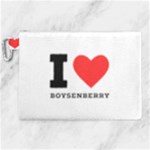 I love boysenberry  Canvas Cosmetic Bag (XL)