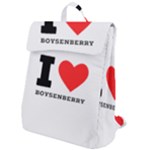 I love boysenberry  Flap Top Backpack